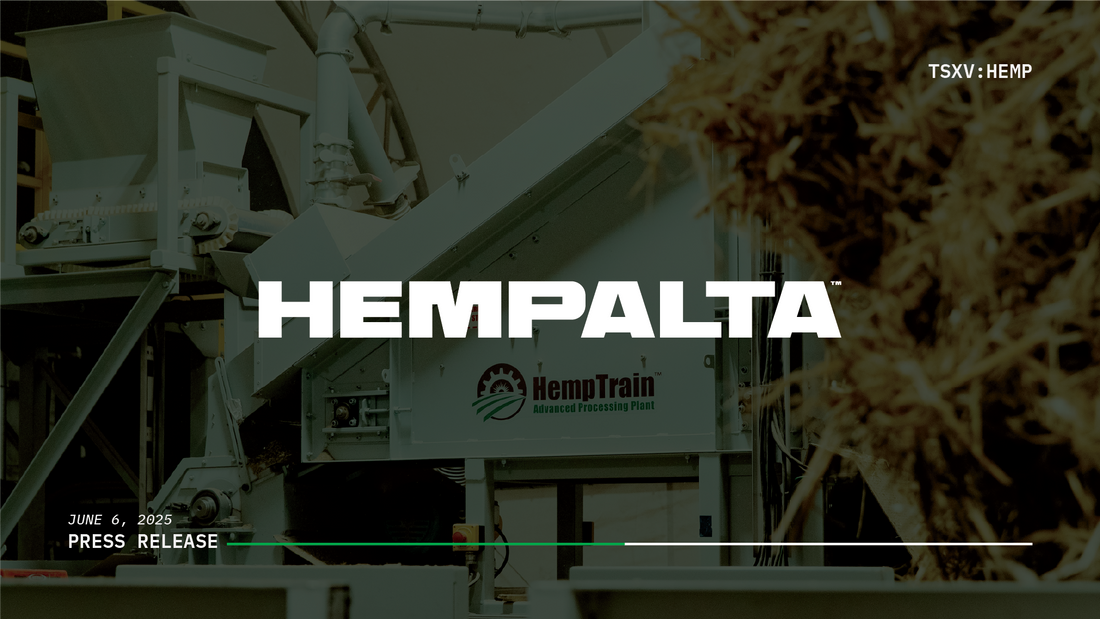 Hempalta Provides Strategic Update Regarding Equipment Sale and FCC Agreement