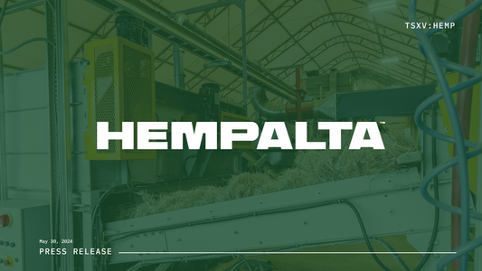 HEMPALTA Announces Quarterly Financial Results & Corporate Updates