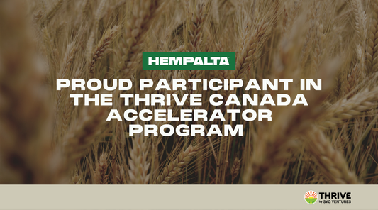 HEMPALTA™ Earns Spot in SVG Ventures | THRIVE II Canada Accelerator Program
