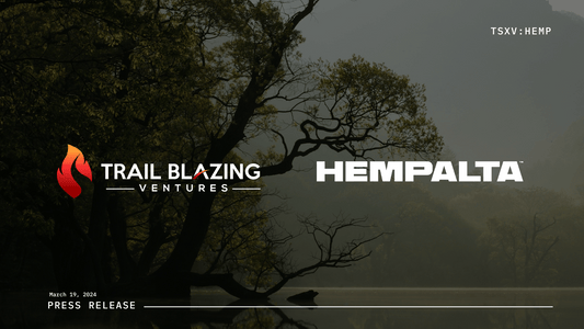 Hempalta Corp. (Formerly Trail Blazing Ventures Ltd.) Announces Closing of Qualifying Transaction