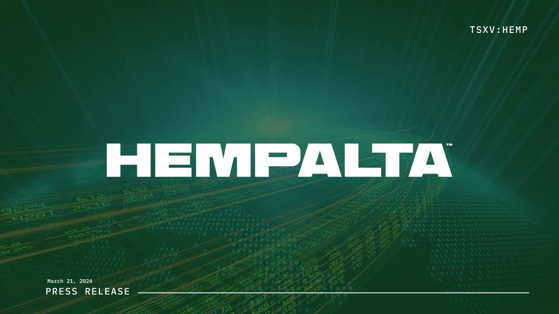 Hempalta Corp. to Celebrate Public Listing by Ringing Opening Bell  for the TSX Venture Exchange on March 22, 2024