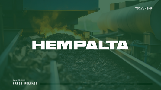 HEMPALTA Introduces Biochar Derived from Industrial Hemp, Further Establishes Hemp Carbon Sequestration Activity