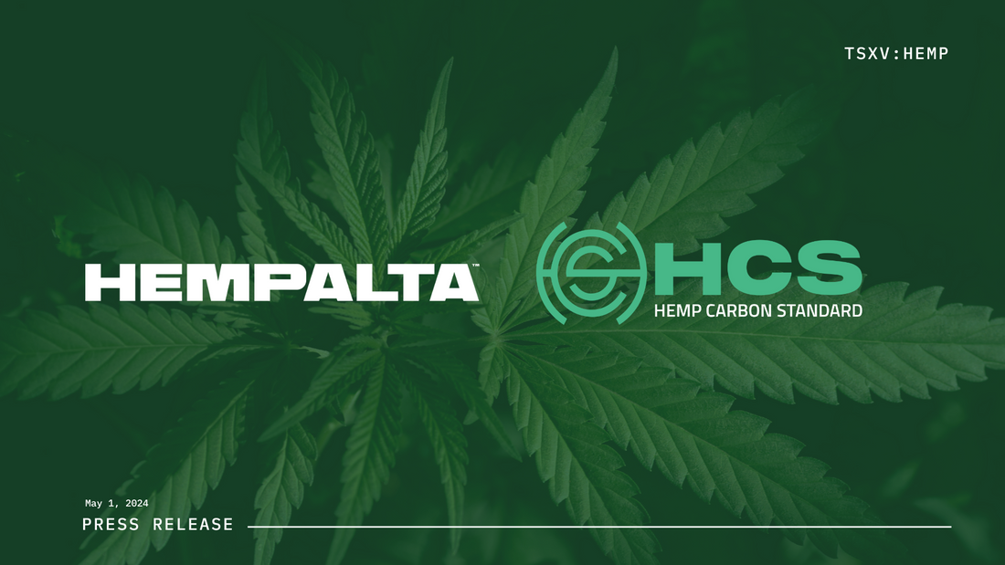 HEMPALTA Acquires Controlling Interest in Hemp Carbon Standard to Access Global Markets