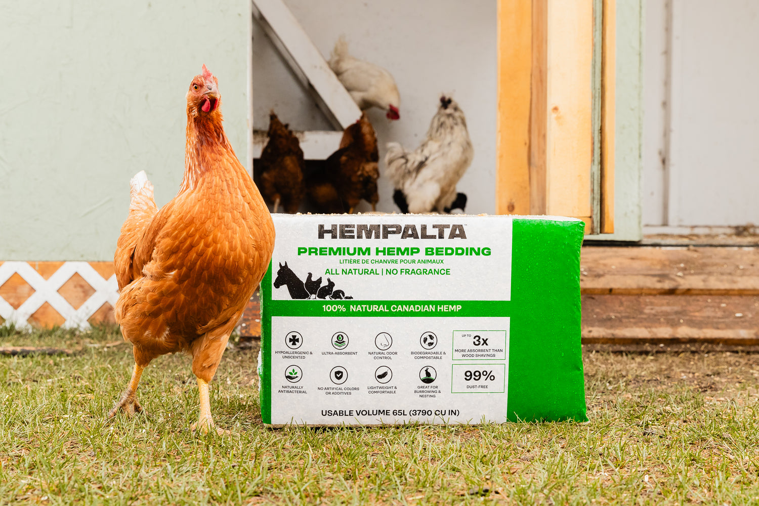 Premium Hemp Animal Bedding HEMPALTA