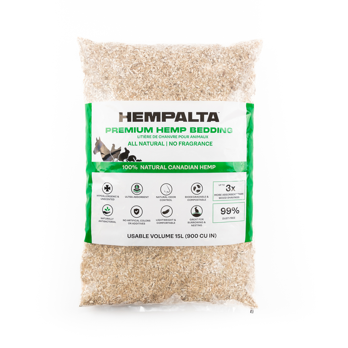 Premium Hemp Animal Bedding